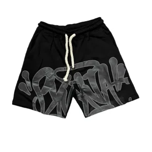 Synaworld Letter Print Shorts