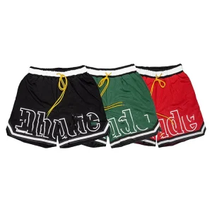 RHUDE Hip Hop Mesh Basketball 5-Inch Shorts
