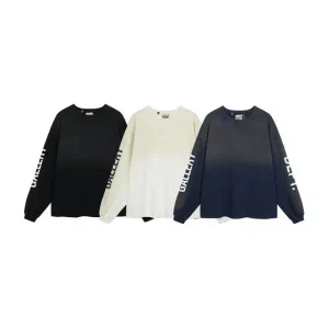 GALLERY DEPT. Distressed Ripped Waffle Long Sleeve T-Shirt