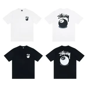 2026 New Stüssy Figure Print T-Shirt Style 2