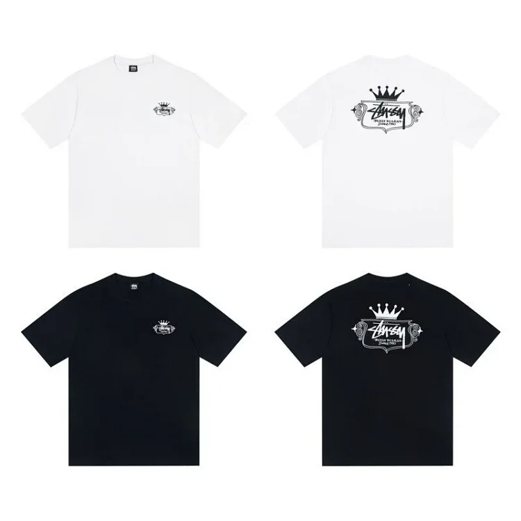 2026 New Stüssy Figure Print T-Shirt Style 3