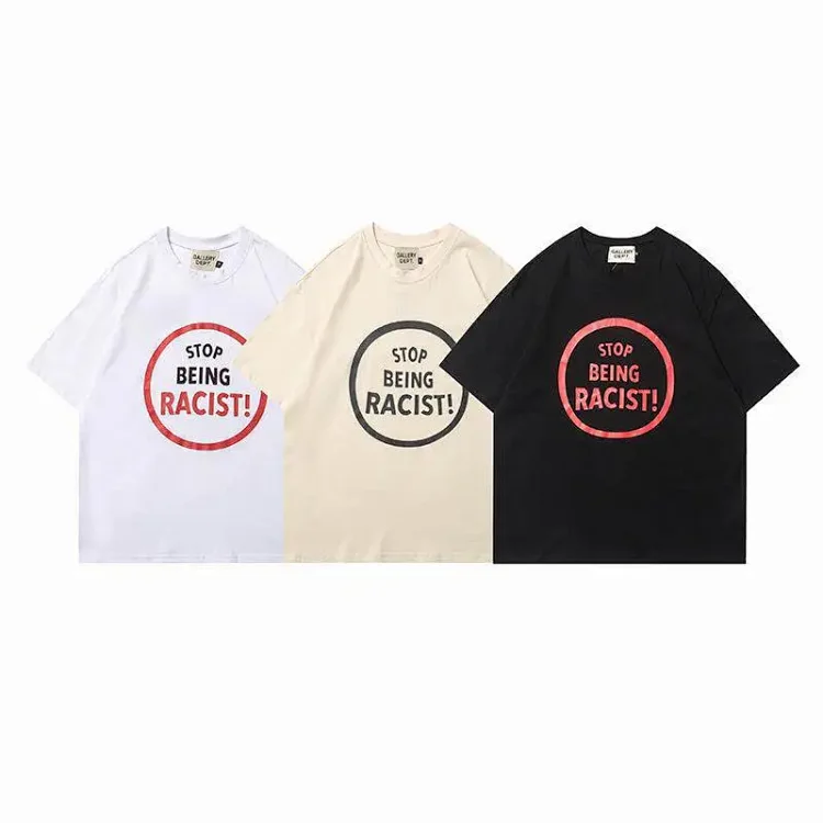 New GALLERY DEPT Graffiti Letter Print T-Shirt