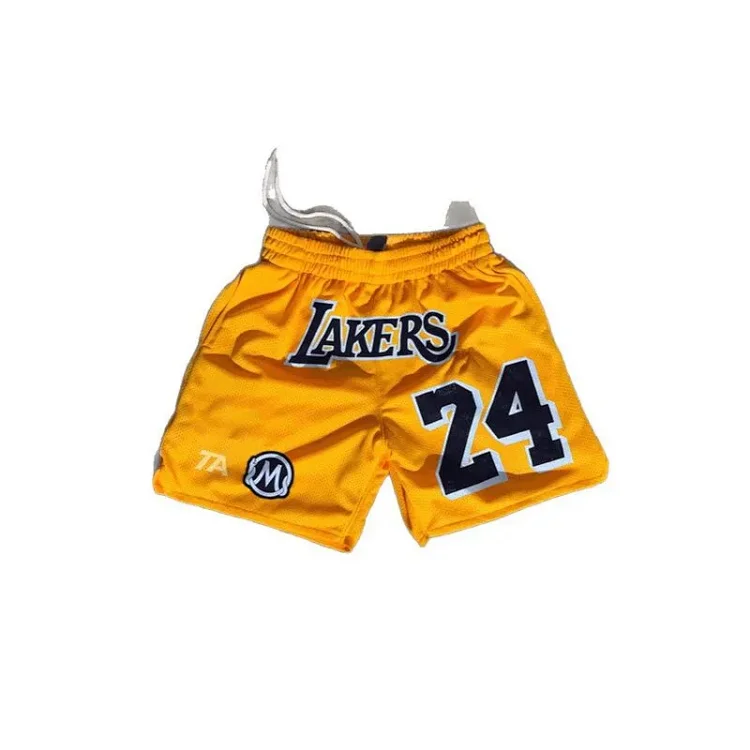 American Streetwear Mesh Breathable Basketball Shorts