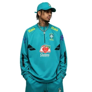 Brazil National Team Double-Zip Training Jacket