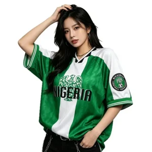 Nigeria National Team World Cup Soccer Jersey Short Sleeve