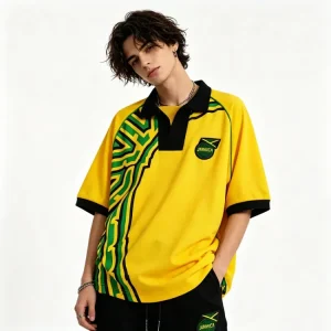 Jamaica National Team Soccer Jersey Short Sleeve