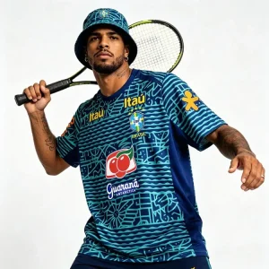 Brazil Team Pre-Match Training World Cup Soccer Jersey