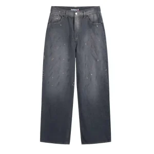 Streetwear AC Vintage Distressed Jeans