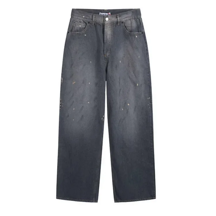 Streetwear AC Vintage Distressed Jeans