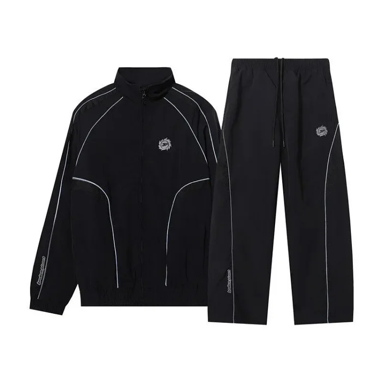 Broken Planet Reflective Stripe Embroidered Sport Set