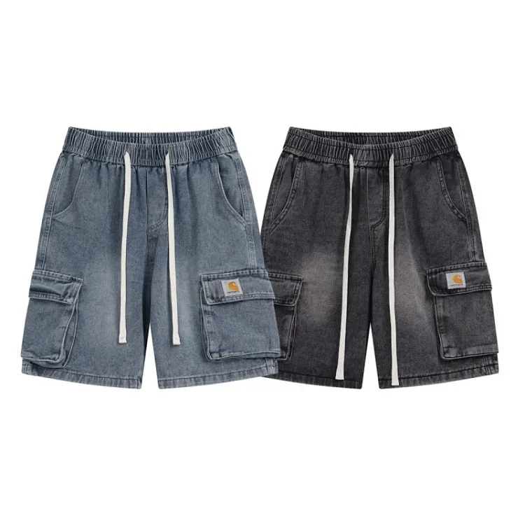 New Carhartt Classic Small Logo Pocket Washed Jeans