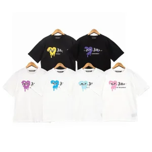 Palm Angels Palm Letter Heart Graffiti T-Shirt