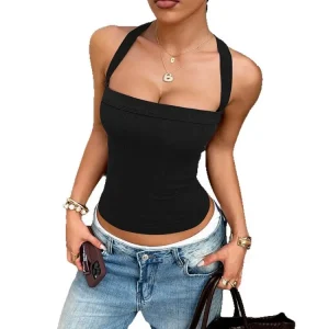 Euro Y2K Hot Girl Strapless Bandeau Top