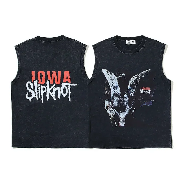 Slipknot Band Sleeveless Tank Top