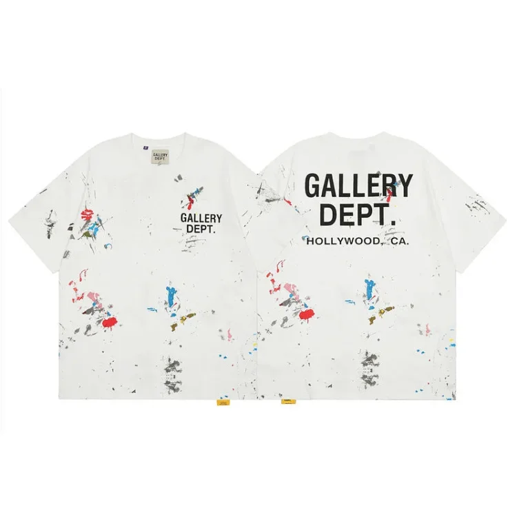 High Quality Gallery Dept. Splash Letter T-Shirt