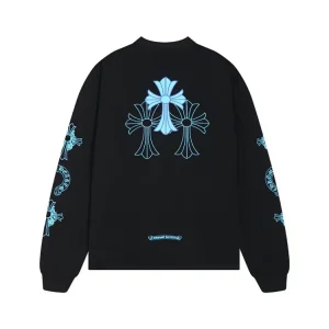 24SS New Chrome Hearts Print Long Sleeve T-Shirt