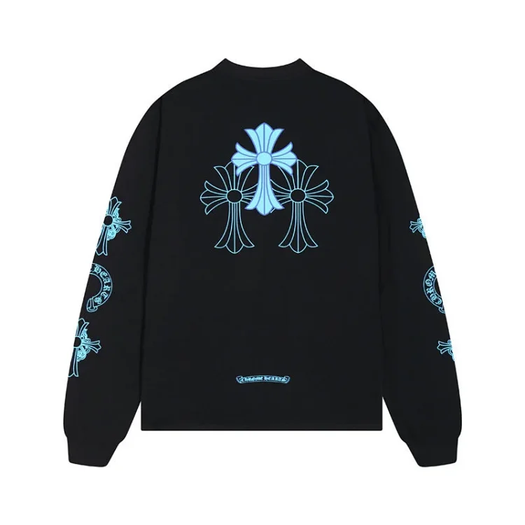 24SS New Chrome Hearts Print Long Sleeve T-Shirt