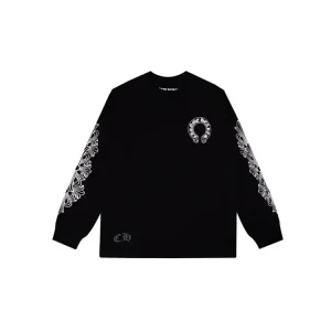 Bestseller Chrome Hearts High Quality Print Long Sleeve T-Shirt
