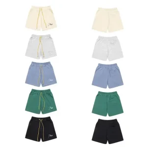 RHUDE Embroidered Drawstring Sports 5-Inch Shorts