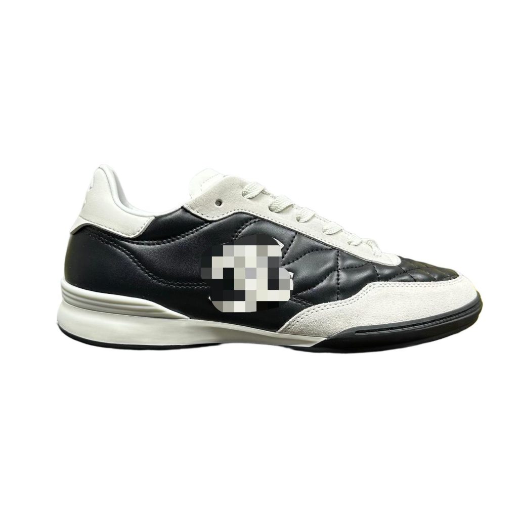 Chanel Suede Quilted German Trainer Shoes