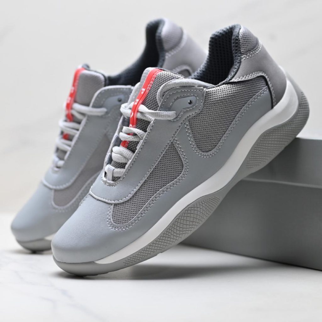 Prada America's Cup Patent Leather Casual Shoes