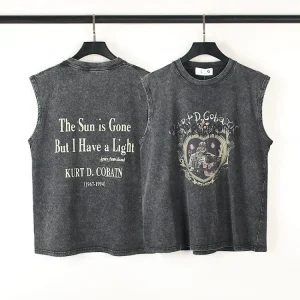 Vintage Cobain Heart Tank Top