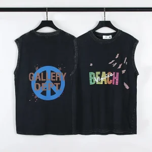 GALLERY DEPT BEACH Anti-War Wasteland Splash T-Shirt