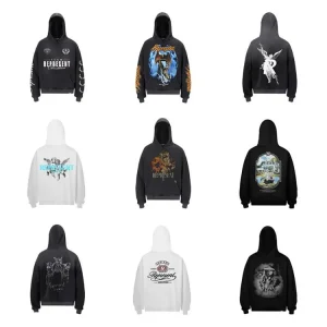 REPRESENT Letter Print Hoodie