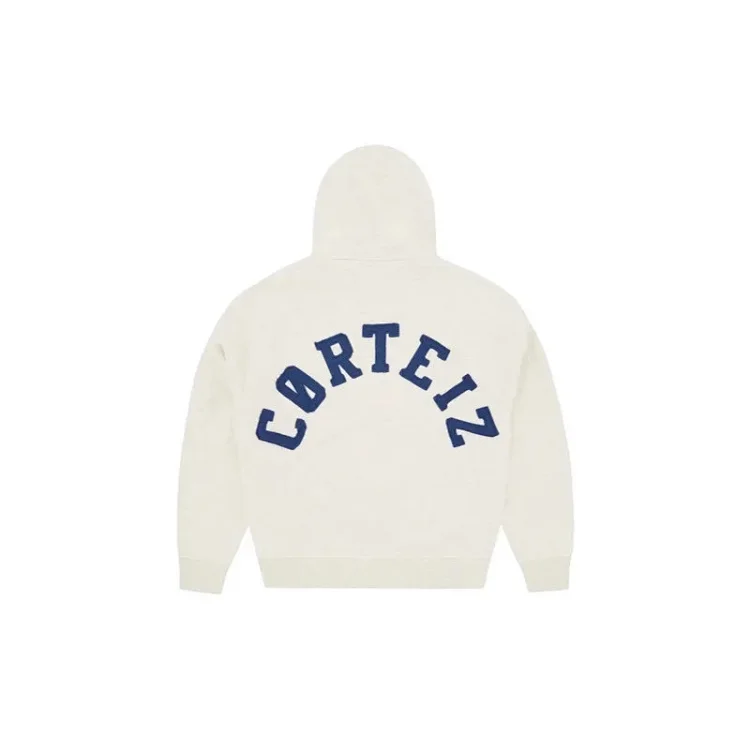High Quality CORTEIZ Hip-Hop Embroidered Letter Hoodie
