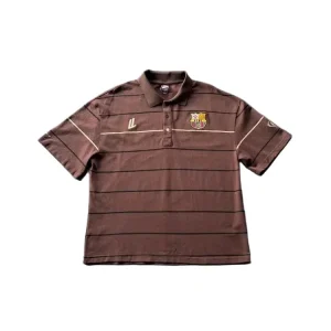 Ultralight London Striped Embroidered Polo T-Shirt