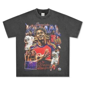 Spain Yamal Champion Print T-Shirt