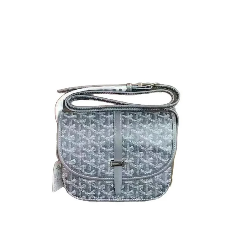 Goyard Houndstooth Saddle Bag High Quality