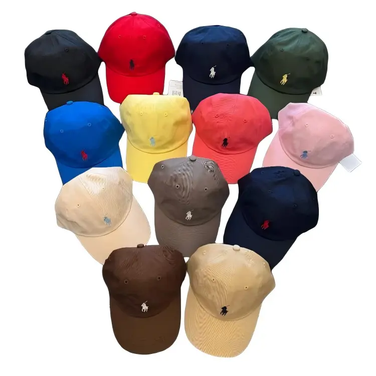 Ralph Lauren Classic Pony Embroidered Colorful Baseball Cap