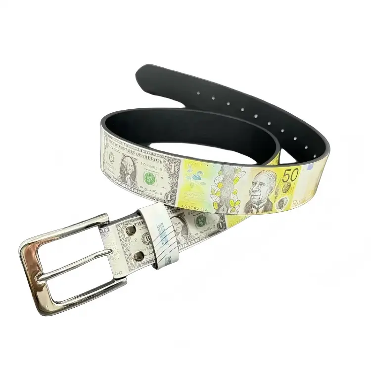 Graffiti Money Dollar Belt