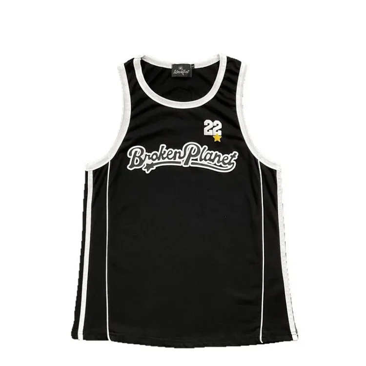 Bpins Letter Puff Print Tank Top