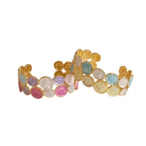 New Oval Vacation Painted Open Titanium Steel Bangle