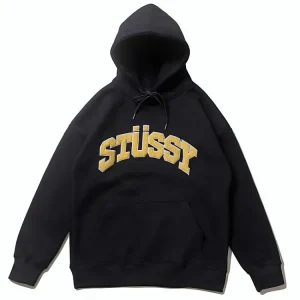 New Stüssy Embroidered Fleece Hoodie