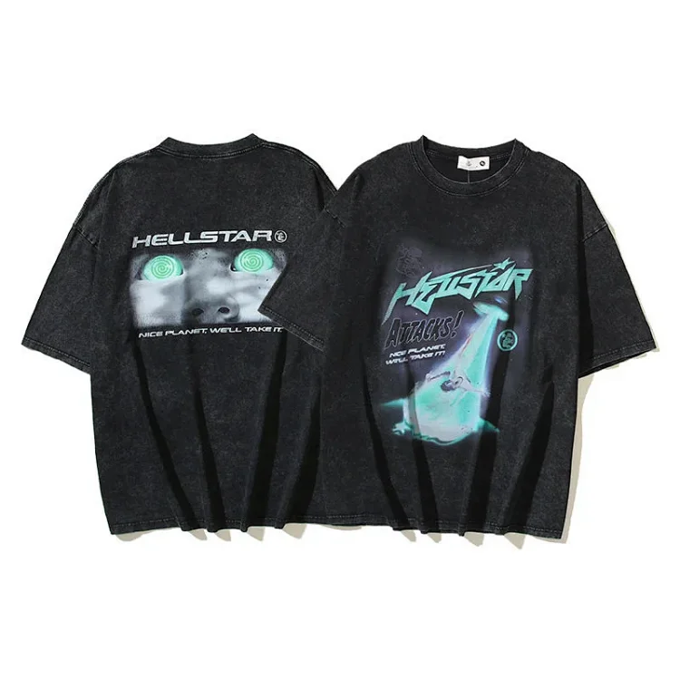 Hell Star Side Goddess Alien T-Shirt