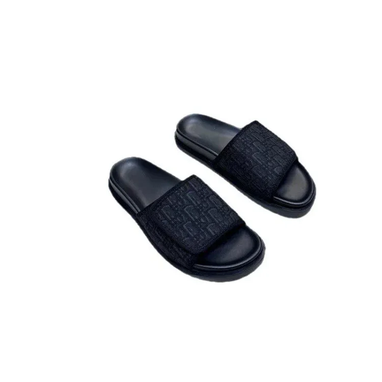 Dior New Embroidered Letter Slides