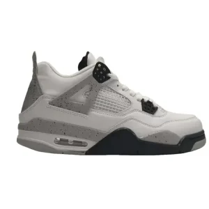 Air Jordan 4 Black Cat White Sail Basketball Shoes