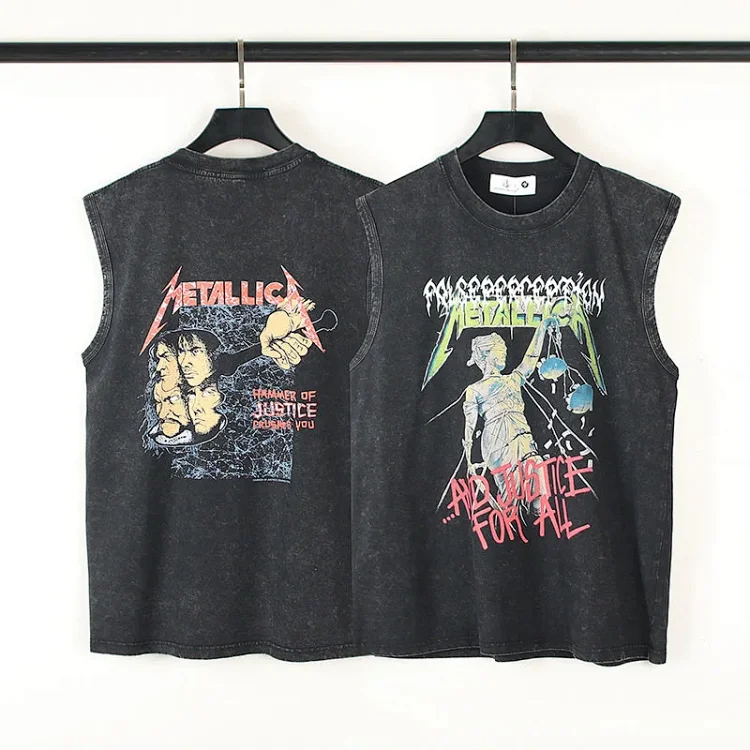 Metallica Vintage Skull Rock T-Shirt