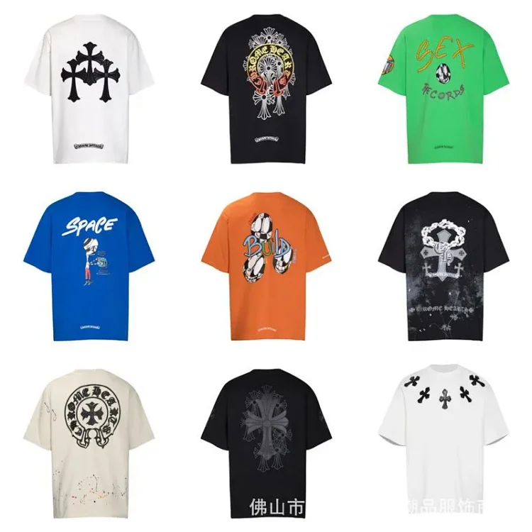 Chrome Hearts New Summer Streetwear T-Shirt