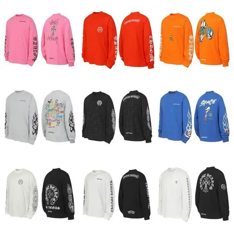 Chrome Star 25S High Quality Printed Long Sleeve T-Shirt