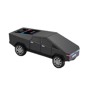 Cybertruck Car Model Color Screen Subwoofer Loud Speaker