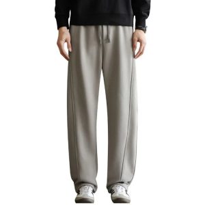 Quality Men’s Wear 3D Tailored Straight Fleece Jogger Pants