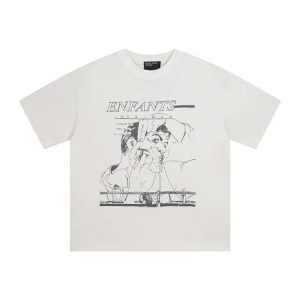 23FW Melancholic Rich Kid Roaring Small Eyes T-Shirt