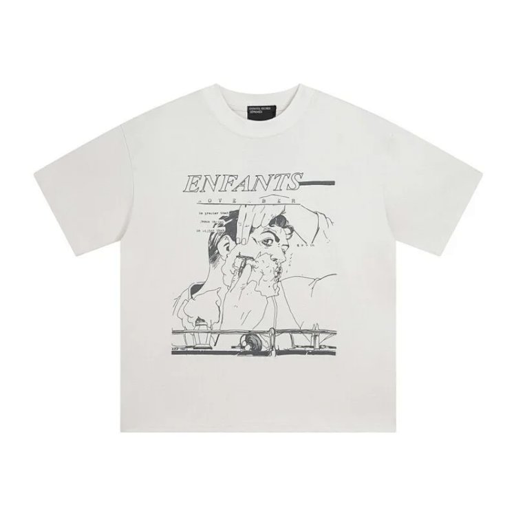 23FW Melancholic Rich Kid Roaring Small Eyes T-Shirt