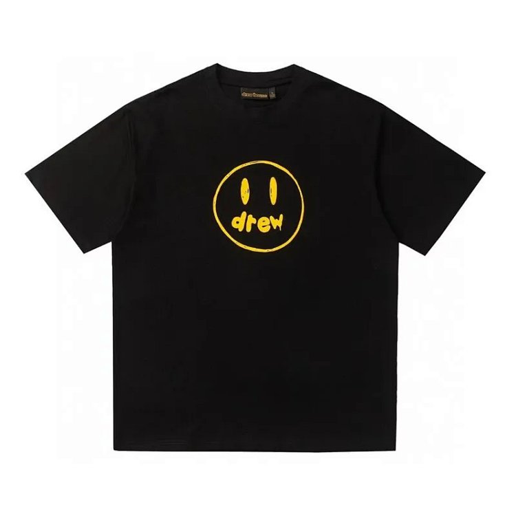 Drew Smiley Face Loose Cotton T-Shirt
