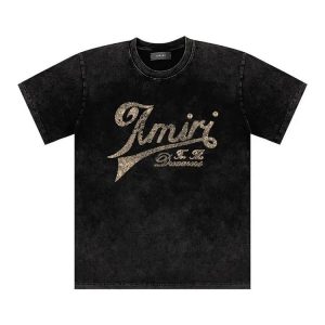 AMIRI Design Print Cotton T-Shirt