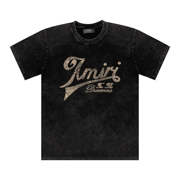 AMIRI Design Print Cotton T-Shirt
